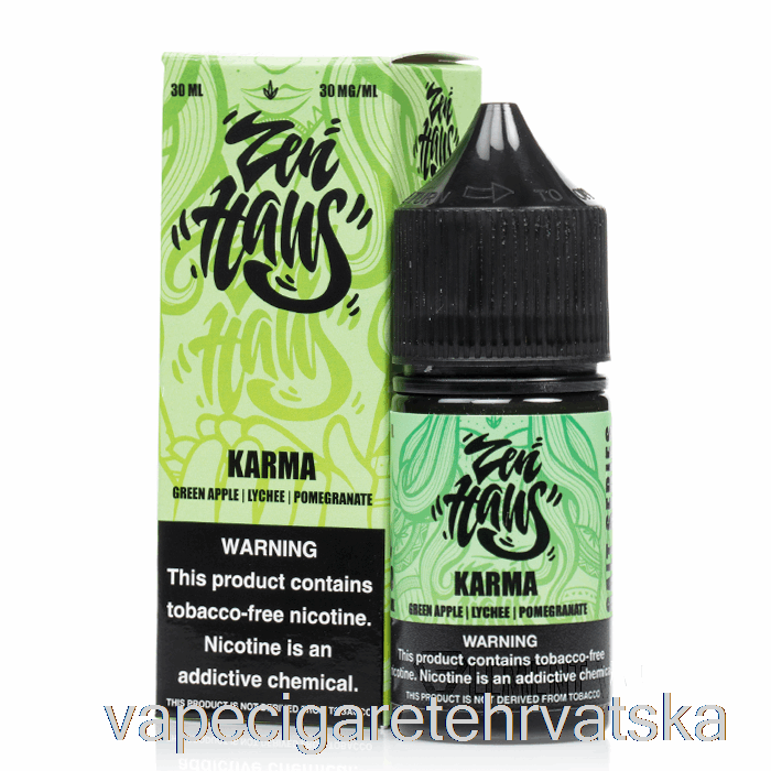 Vape Cigarete Karma - Zen Haus Soli - 30ml 50mg